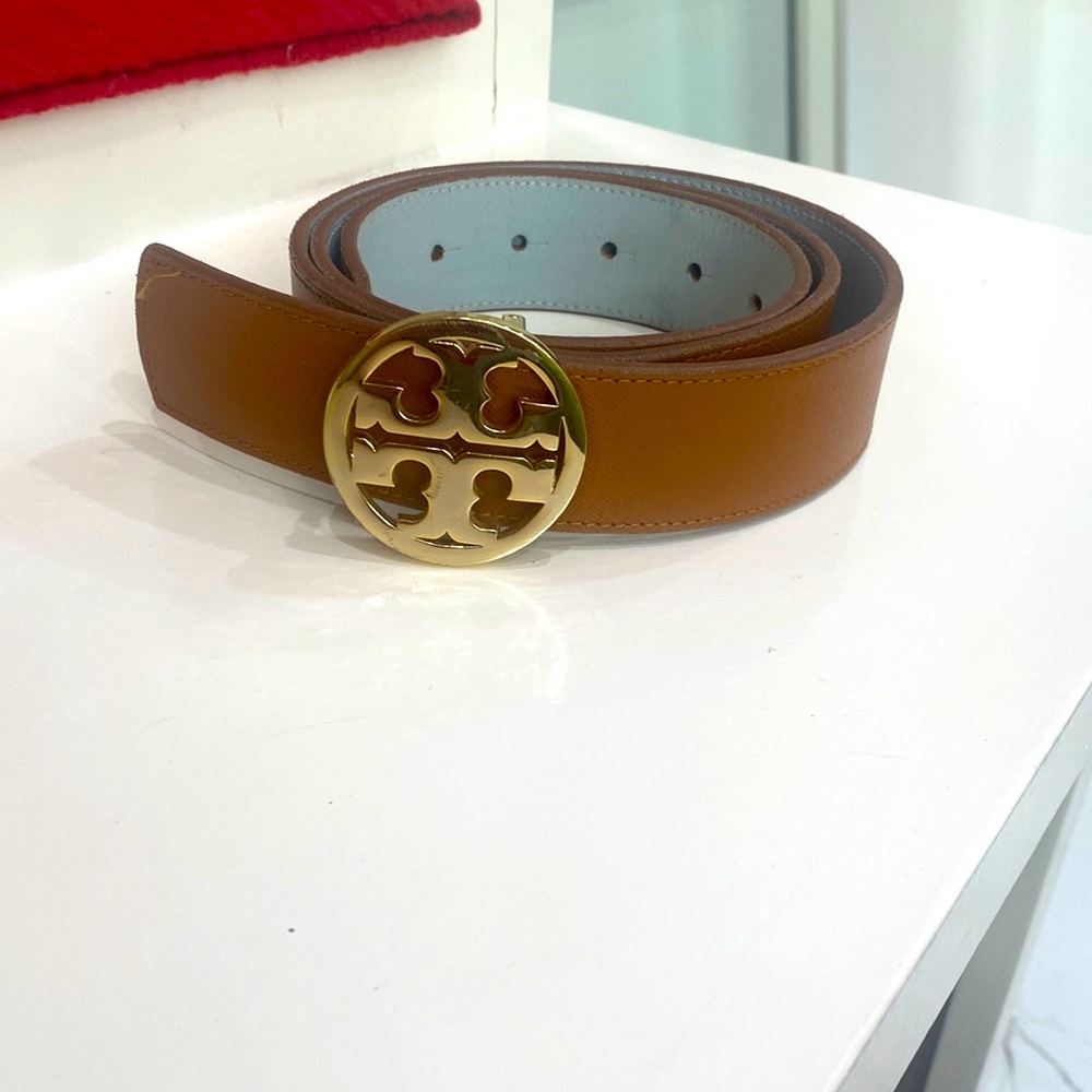 Tory burch brown belt